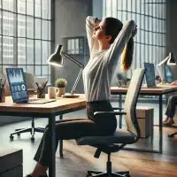 Relieve tension and boost energy with simple Desk Yoga Stretches. Stay productive, improve posture, and reduce stress with easy moves you can do at work.